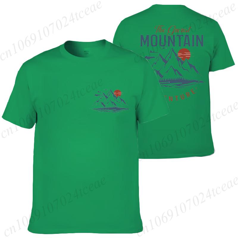 Herren Wandern Outdoor T-Shirt Kleidung mit doppeltem Aufdruck Designs T-Shirts für Männer Frauen Sportbekleidung Berge Camping Reise T-Shirts