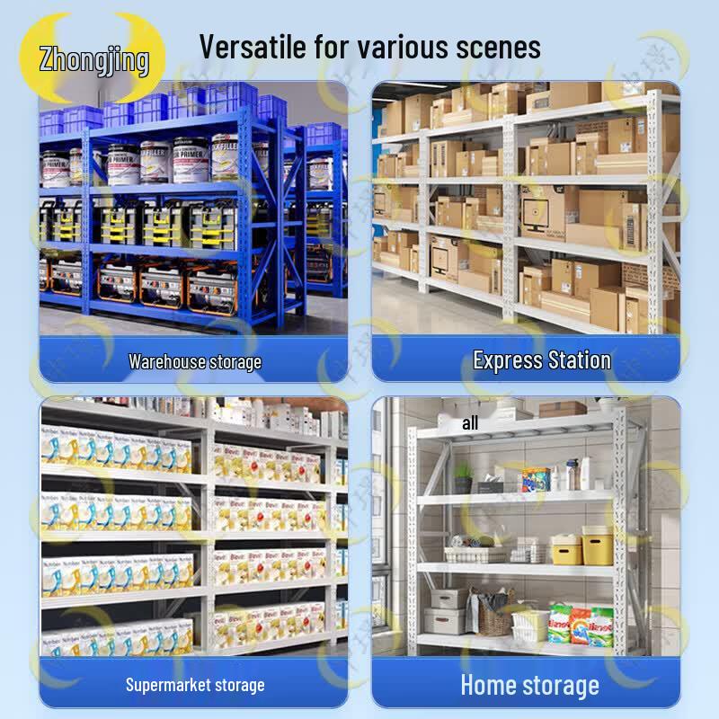 Zhongjing Blue Light-Duty Multi-Layer Storage Shelf
