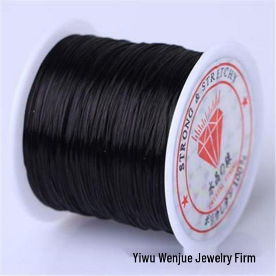 Elastic Cord for Round Crystal Buddhist Beads: Bracelet, Necklace, and Jade Beading String.
