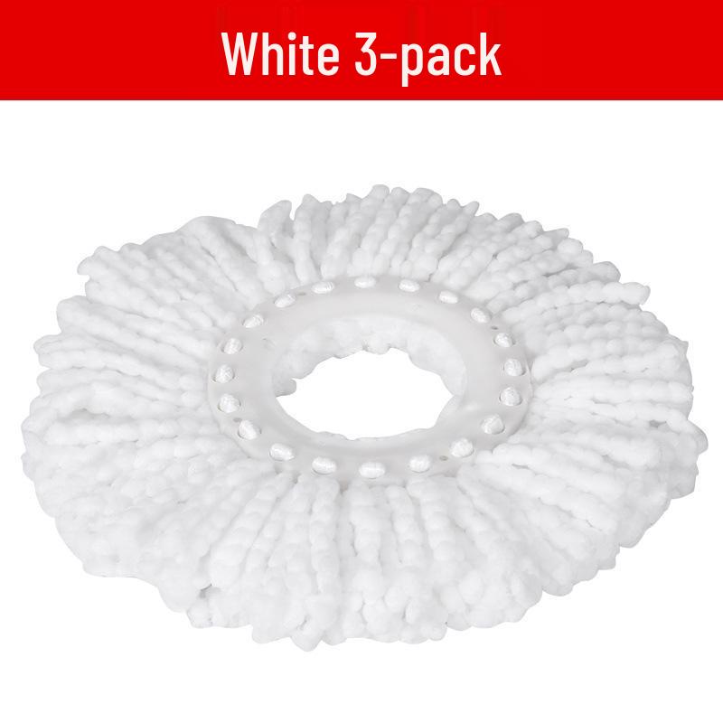 Rotating Mop with Universal Cotton Head Replacement for Household Use