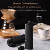 Manual Coffee Grinder with 30 Adjustable Grinding Settings Aluminum Alloy Portable for Home Travel