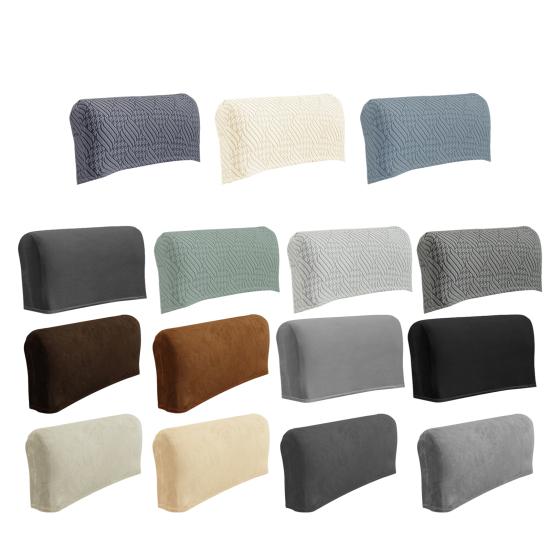 Potah opěradla kancelářské židle Elastický chránič opěradla Prachotěsný potah opěrky hlavy Chrání před skvrnami a opotřebením pro herní židli kancelářskou židli