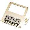Musiclily Pro Humbucker Telecaster with Stainless Steel Gold Bridge, 6-Way Saddles,