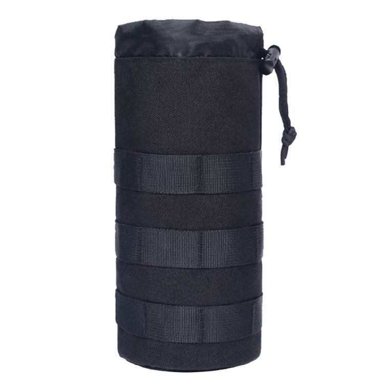 Tactic Drawstring Molle Water Bottle Holder Pouch Mesh Water Bottle Bag Carrier