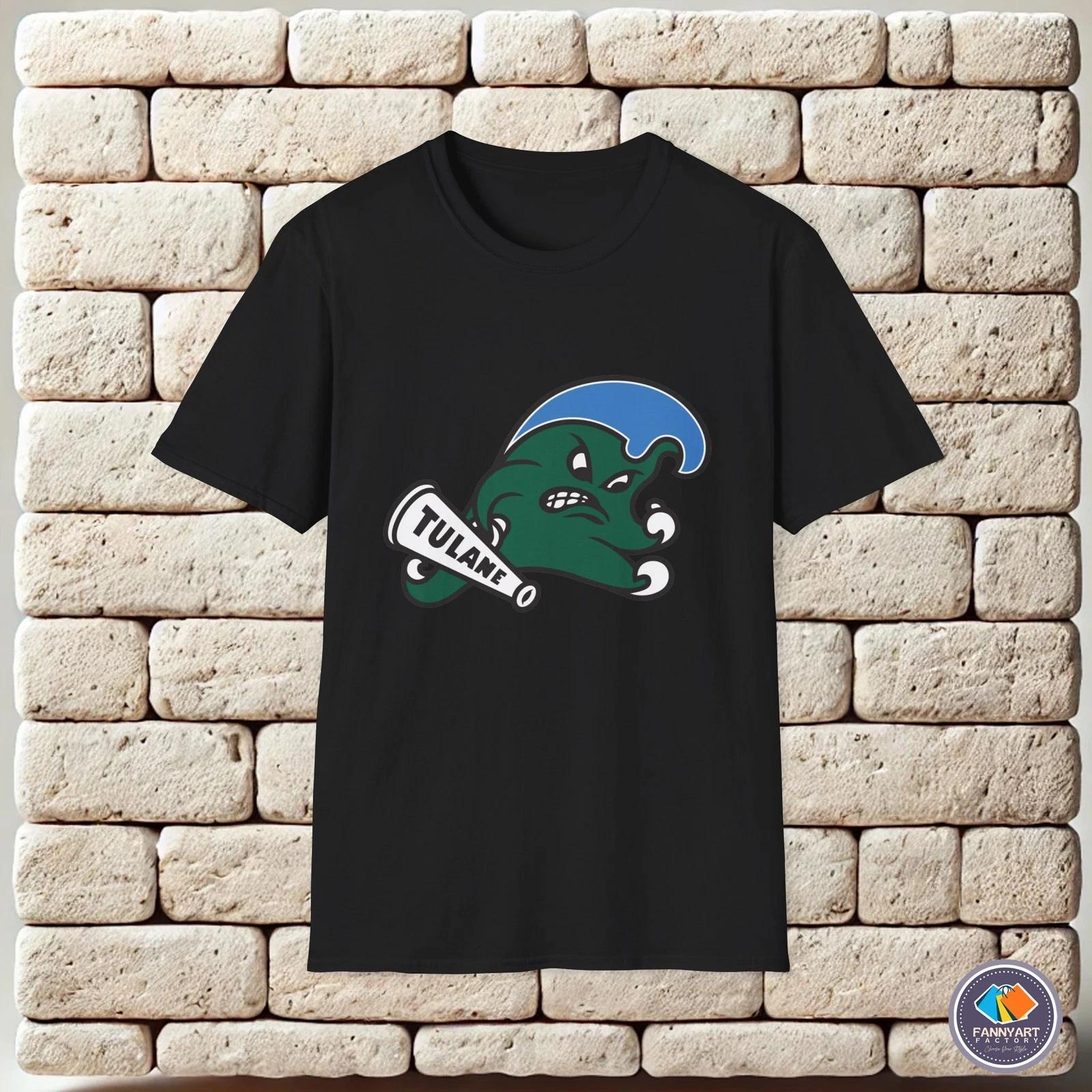 Tulane University Wave Logo Unisex T-Shirt 3XL