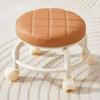 Swivel Mop, Pedicure & Baby Walking Pulley Stool with Wheels