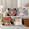 1Pc Kawaii-S-Sakura Cardcaptors Pillow Case Fashion Square Pillowcase Bedroom Sofa Room Ins Decoration Leisure