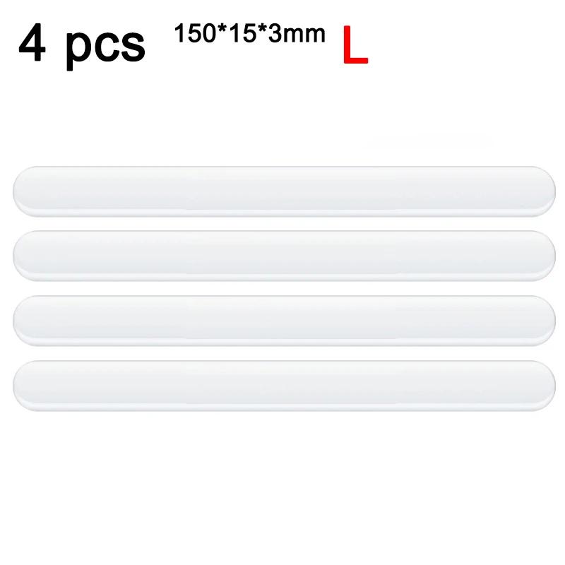 

4/8 Pcs Transparent Car Door Edge Guards Anti-collision Stickers Side Edge Protection Strips Rearview Mirror Guards Stickers