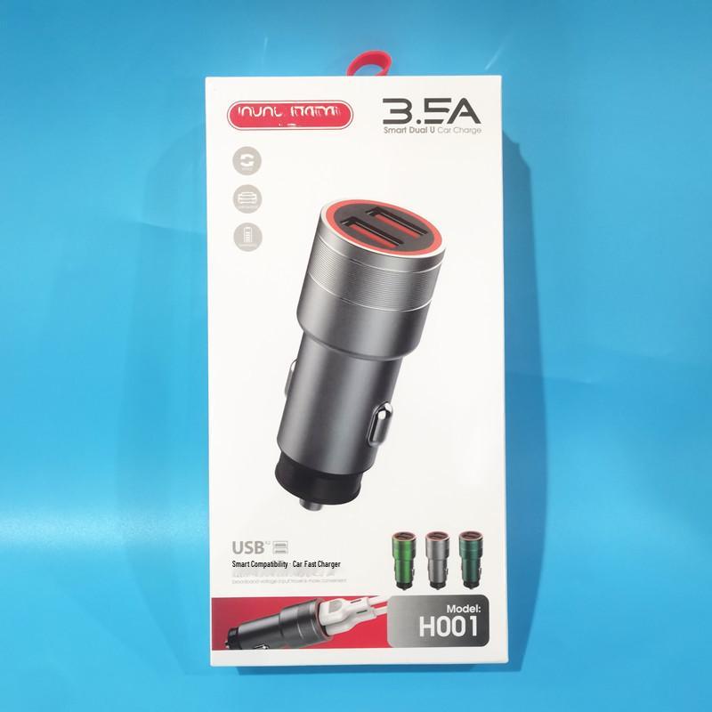 

Fast Charging Metal Car Charger for Smartphones