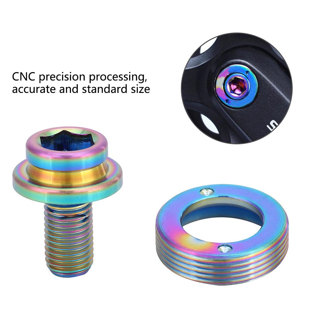 M8*15mm Mountain Road Bike Crank   Bottom Bracket BB Axle Screws Kit ( )