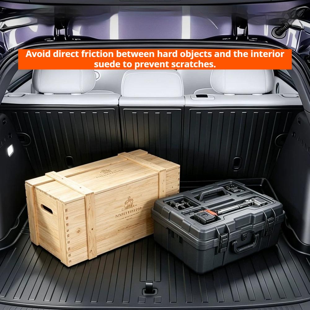 For Xpeng MONA L03 TPE Front Trunk Storage Mat Anti scratch Waterproof Rear Trunk Protective Pad Car Modification Accessories S1