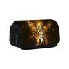 Fortnite Pencil Case Double Layer Kids Storage Bag With Nylon Material For School Supplies