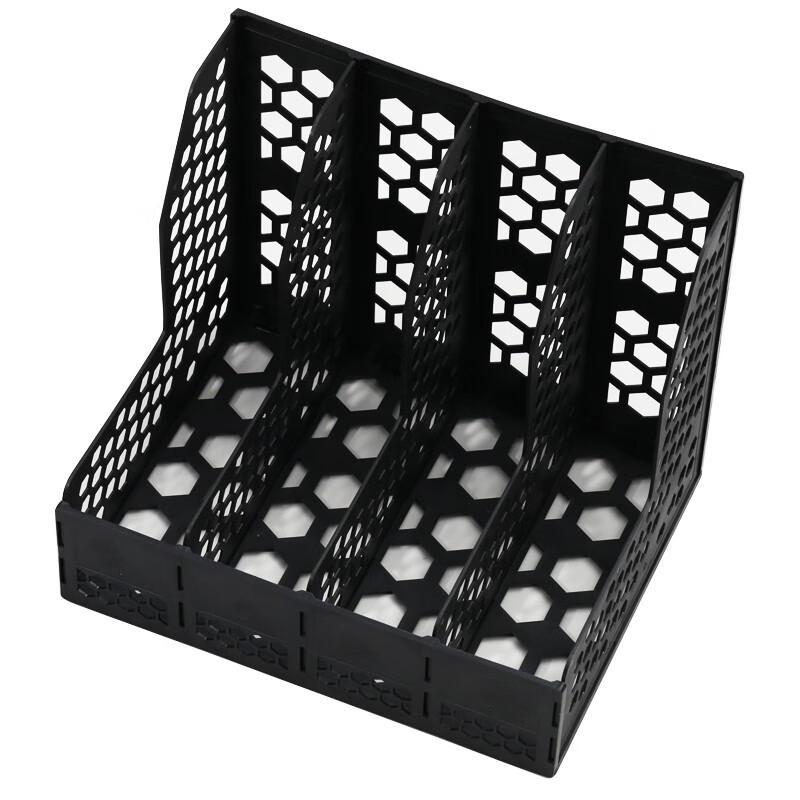 M&G Four-Compartment Desktop File Organizer