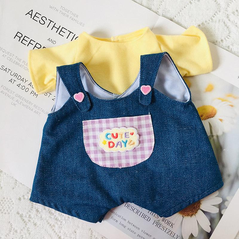 Medium 30cm Handmade Doll Clothes for Jointed Bear - S Size Belle Lulu Outfit Gift for Girls