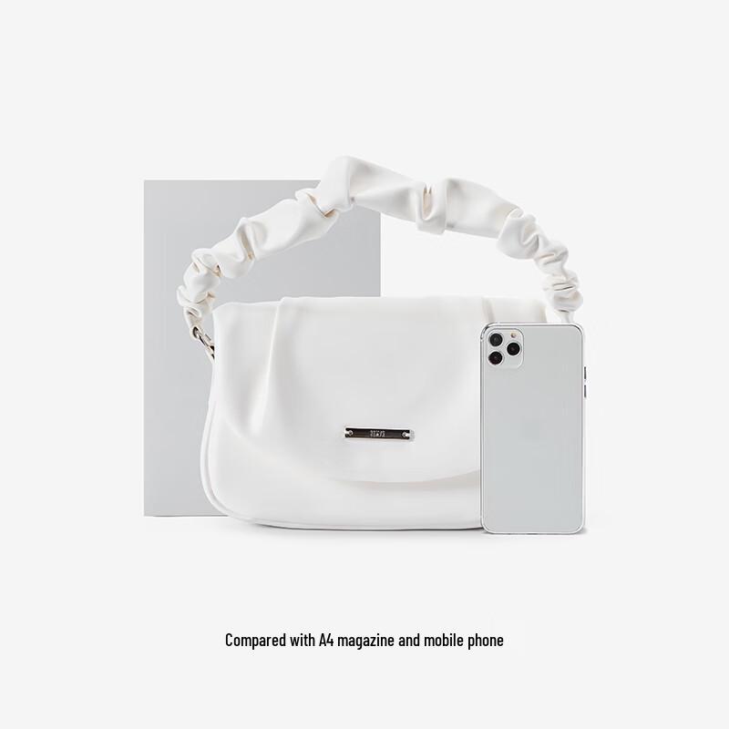 Semir French Pleated Shoulder Crossbody Bag