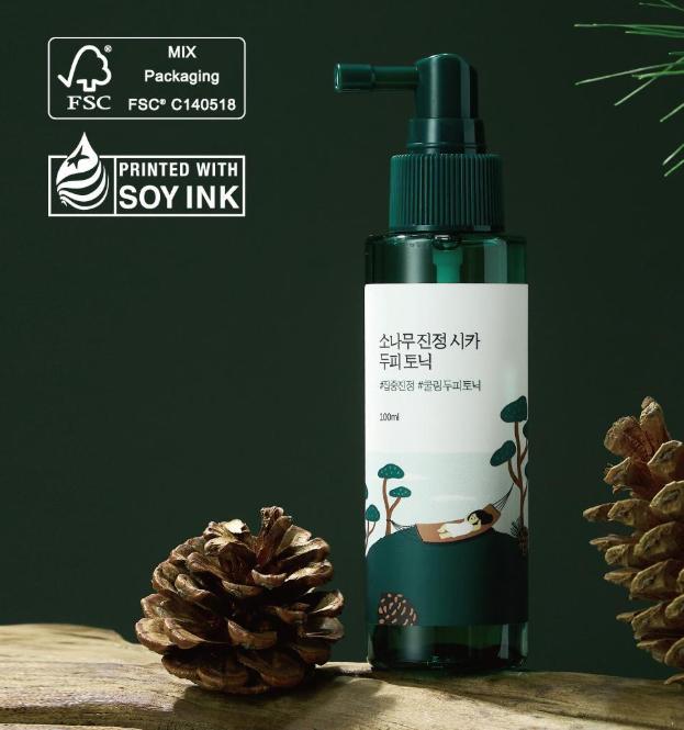 ROUND LAB Pine Cica Calming Scalp Tonic 100ml