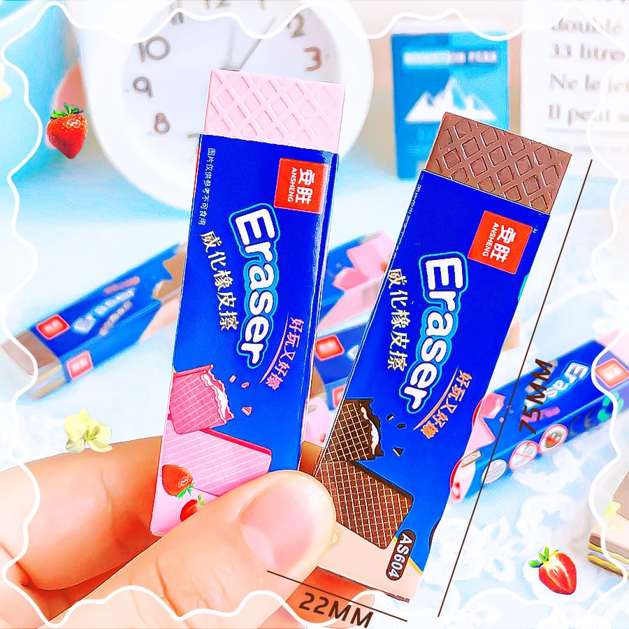 kawaii stationery back to School supplies cute things rubber children s erasers cookie funny erasers Aesthetic stationery