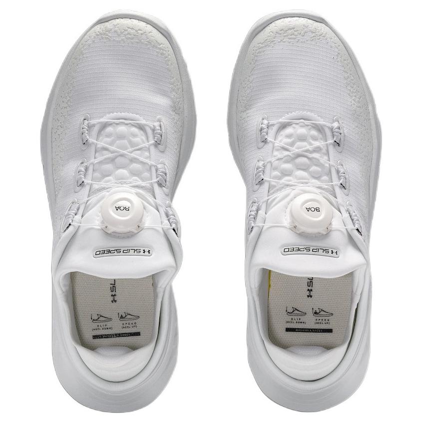 Under Armour SlipSpeed Mega Triple White Sneakers Unisex 3028539-101