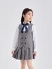 Children's Academic Style School Uniform Set: Primary School Vest & Kindergarten Short Sleeve for Back to School Photography