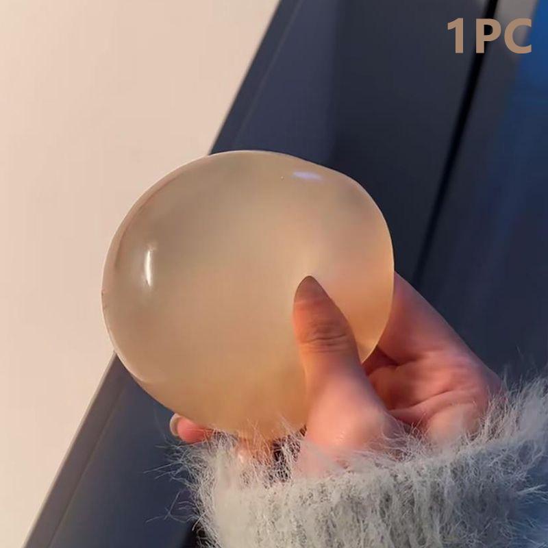 

1/2 шт., стрессоустойчивый мяч для снятия стресса, кокосовое масло, мяч, медленный отскок, игрушки для детей и взрослых, подарок, снятие стресса A2