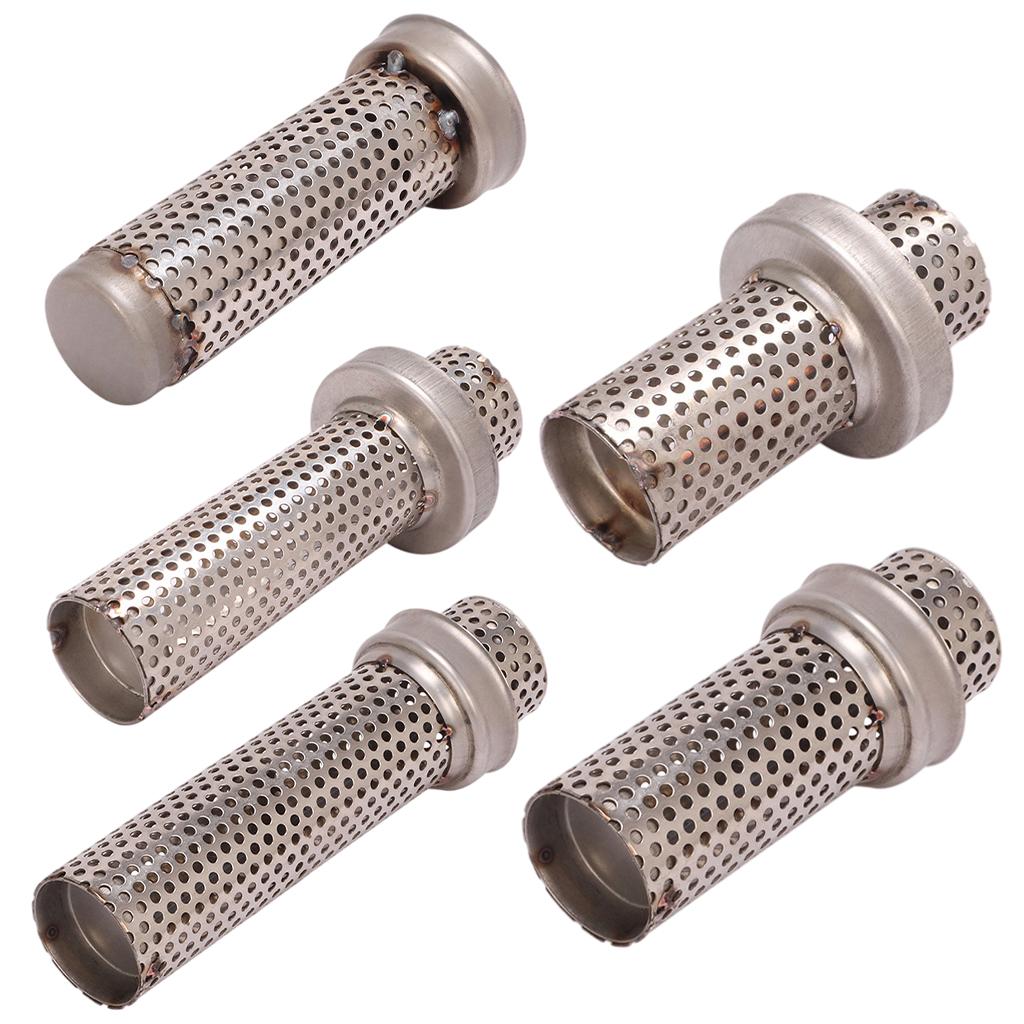 Tubo di Scarico in Acciaio Inossidabile Adattamento Universale Tubo di Scarico per Moto Riduzione del Rumore DB Insert per Moto Scooter