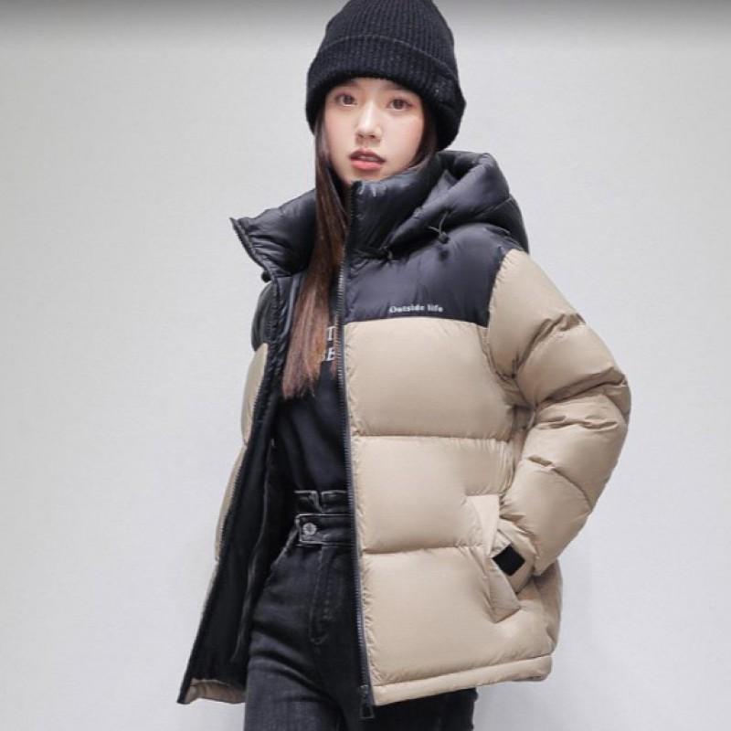 Womens Short Down Jacket 90% Duck Winter Warm Coat Thick Puffer Office Casual Wear