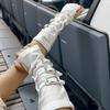 White Dark Gothic Arm Covers Polyester Half-arm Sleeve Gloves Punk Arm Sleeves  Cosplay