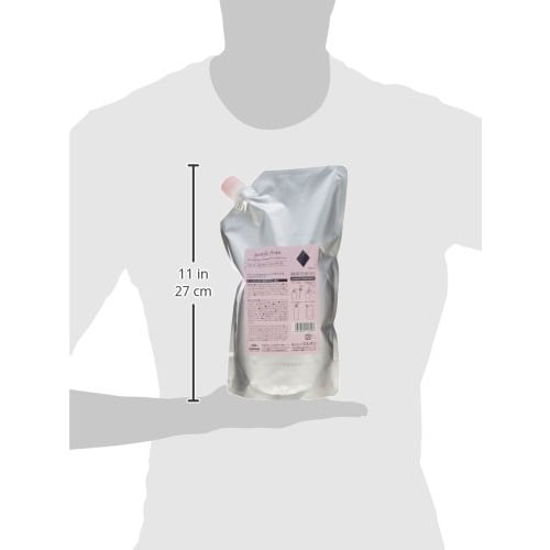 Milbon Gemile Fran Shampoo Diamond D 1000ml + Treatment Juicy Glossy 1000g Refill Set