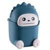 Mini Desktop Cartoon Trash Can - Cute and Stylish Tabletop Bin for Home, Dorm, Office, or Bedroom.