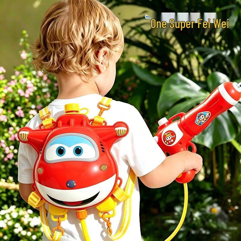 Super Wings Jett Backpack Water Gun