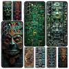 Vintage Totem Painting Phone Case for Samsung Galaxy S26 S25 S24 S23 S22 S20 S21 FE Ultra S25 Edge Plus 5G Soft TPU Cover Capas