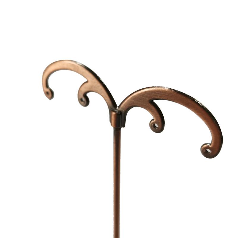 Mini Metal Earring Stand Three-Piece Earring Storage Stand Jewelry Stand Necklace Stand Counter Jewelry Display Stand