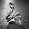 Hot-Selling Retro Cobra Snake Ring for Women and Men