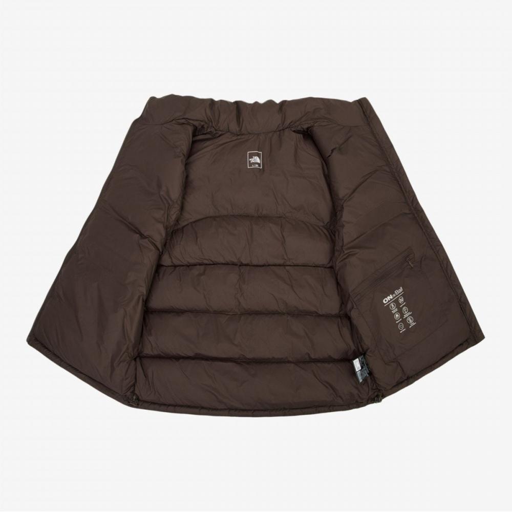 The North Face Nv3nr53b Men S Puppy On Ex veSt Cocoa Brown