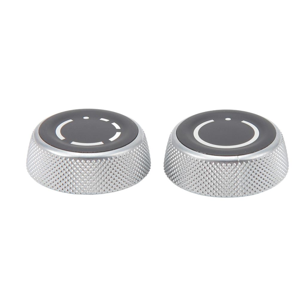 1Pair Radio Volume Control Knob Left Right Sensitive Durable Multimedia Volume Knob Caps Replacement for Boxster Cayman