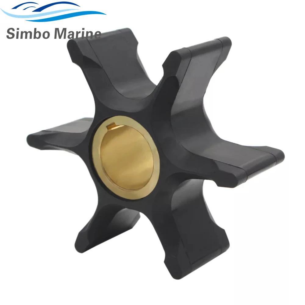Outboard Water Pump Impeller With Key For Johnson Evinrude OMC Engine 85 115 135 140 175 200 235HP 385528 389642 777212 18-3043