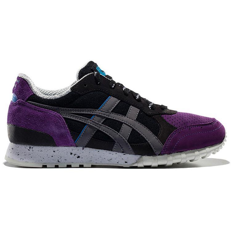 Onitsuka Tiger Colorado Eighty-Five Purple Toe Unisex Sneakers Black Grey D510L-9011