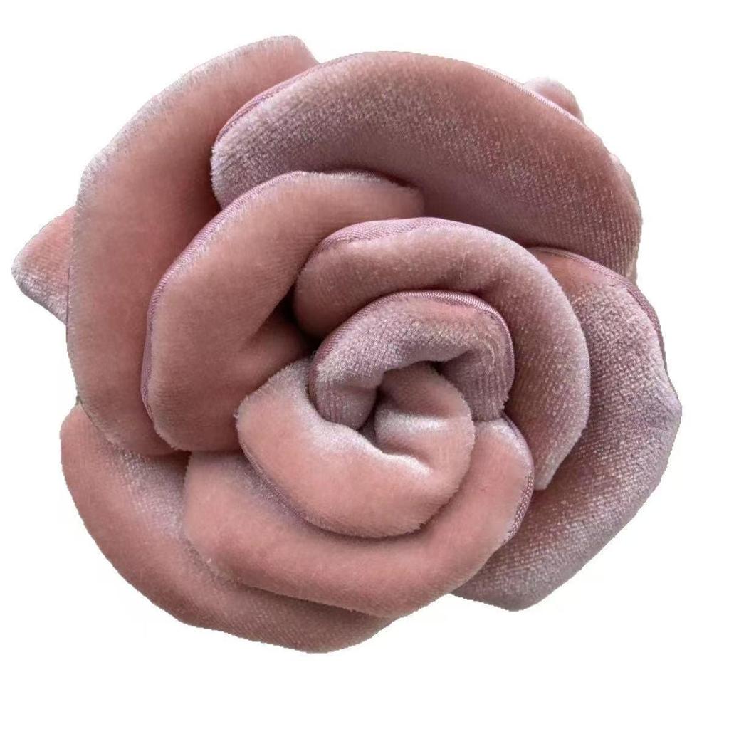 Elegant 2025 Velvet Rose Ponytail Holder Hair Tie