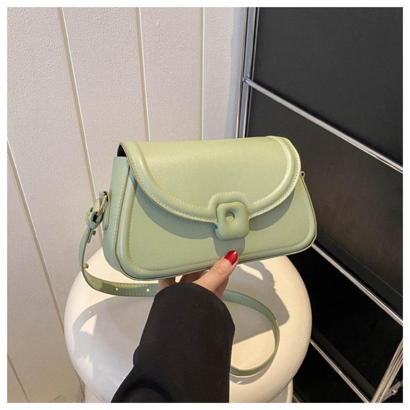 Nischen-Unterarmtasche neue Mode lässig einfarbig kleine Tasche Damen Sommer Persönlichkeit Schulter Umhängetasche