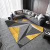 Geometric Pattern Living Room Carpet Bedroom Anti-Slip Rug Hotel and Homestay Floor Mat Home Decoration Mats