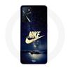 Maniacase Case for Oppo A16 Gold Nike Logo Starry Night