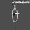 Heavy Duty Wire Tightener Silver Galvanised Cable Tensioner Wire Buckle Farm For Secure Barbed Wire Greenhouses Grape Vines