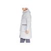 Li-Ning Trainingsserie Locker Warm Buchstabe Kapuze Mittellang Daunenjacke Herren Oberbekleidung Grau AYMR023-3