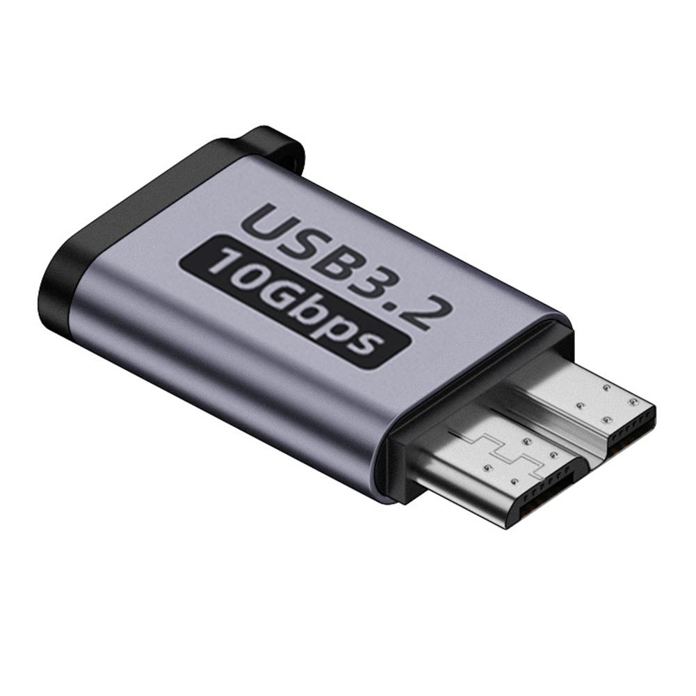 USB-A/Type-C To Micro B Data Transfer Adapter 7.5W Portable Convertor USB3.1 Gen2 High-speed for Hard Drive Cable Mobile Phone