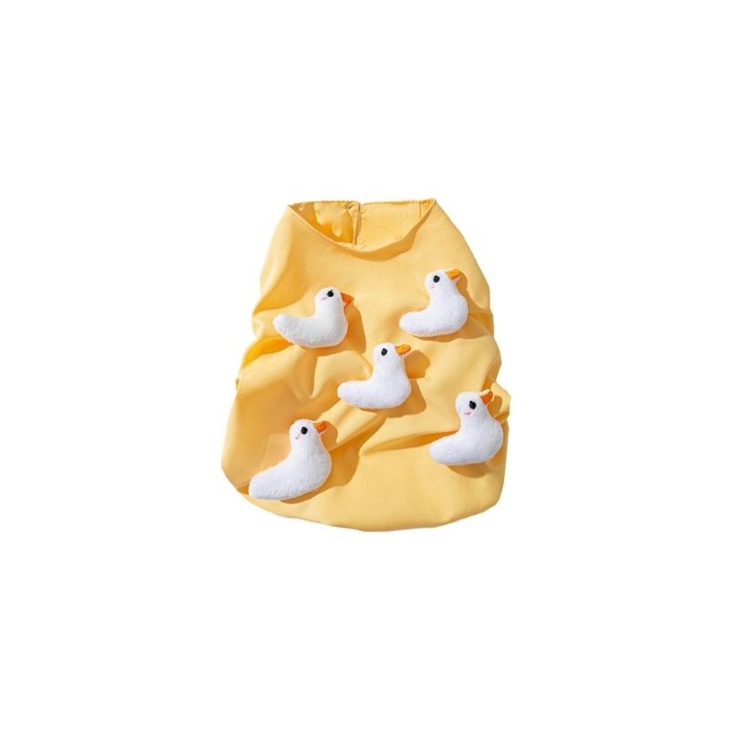 Girl Dog Clothes Vest T-Shirt Costume Apparel for Birthday Party Puppy Holiday Party Costumes