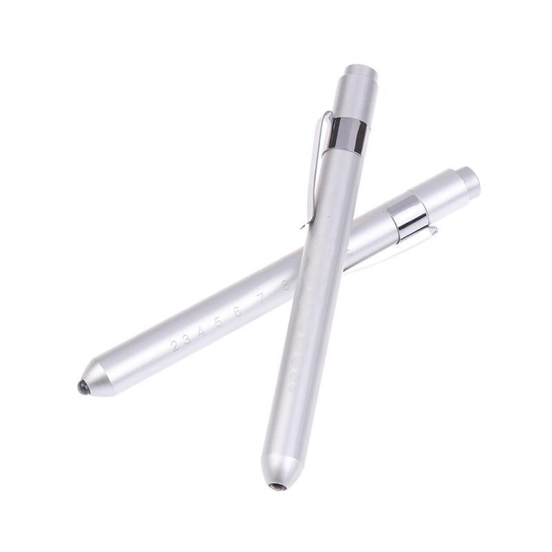 Portable Mini Led Oral Xamination Pen Flashlight Pupil Examination Pen Light Medical Pen Light With Pupil Gauge And Ruler