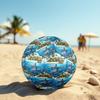 1pc Island Paradise Dolphins Durable Size 5 Soccer Ball Professional Match Training Football Indoor &Outdoor Sports Ball P60163