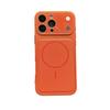 Magnetic Lychee Leather Phone Case for iPhone 17 Pro Max with Crystal Lens Protection