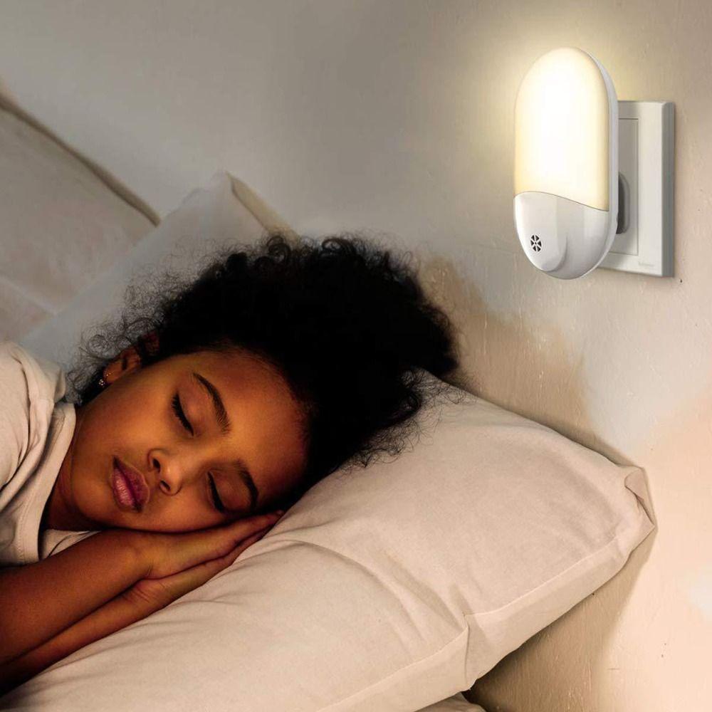 Gentle Illumination LED Plug-in Night Light LED Sensor Light Children Home Bedroom