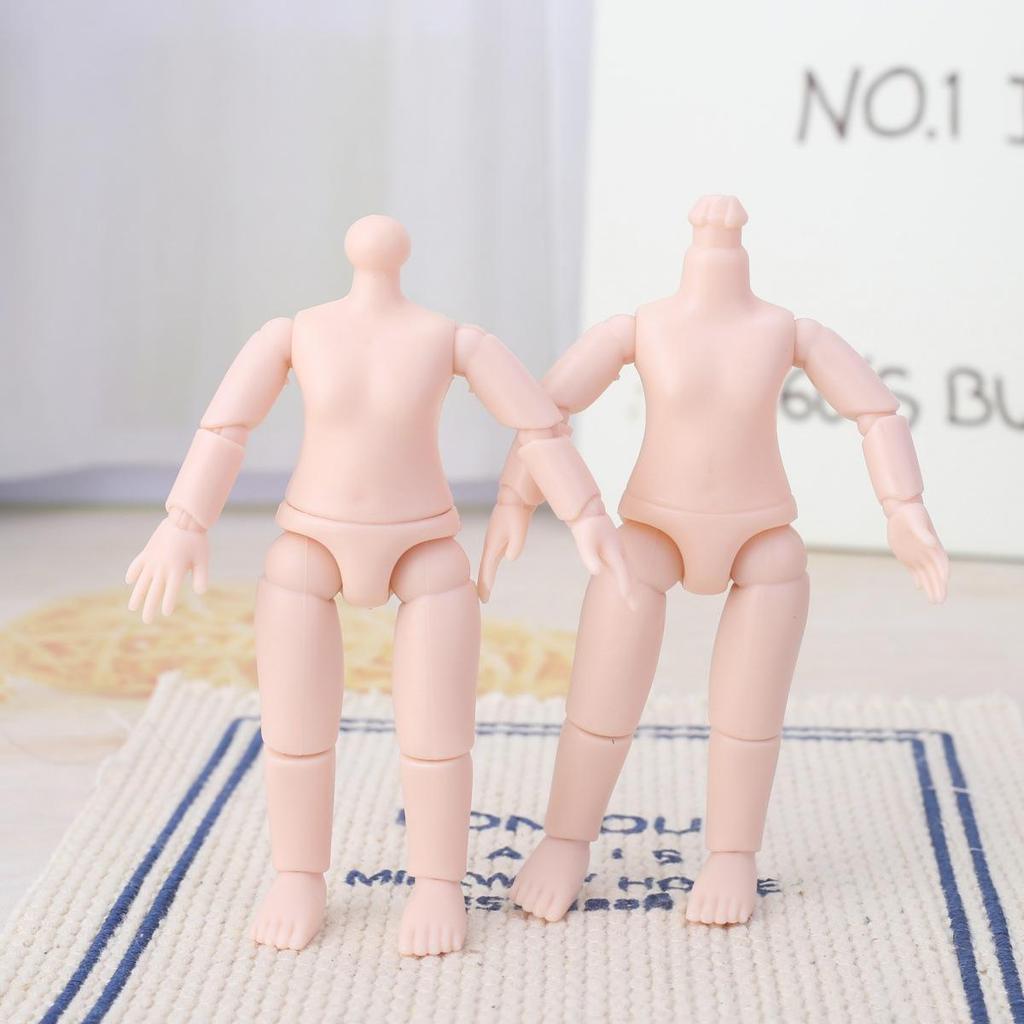 Doplňky pro 4palcové BJD panenky: 9,5cm tělo, vícekloubový, vlastní líčení a princeznovské oblečení.
